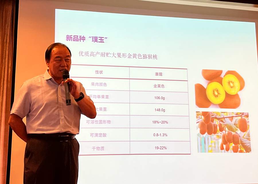 猕猴桃果实种子数量